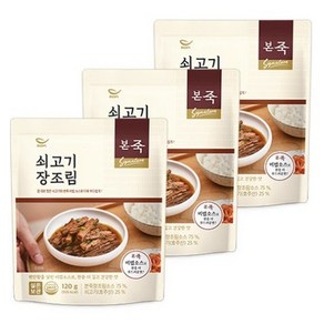 본죽 쇠고기 장조림, 120g, 6개