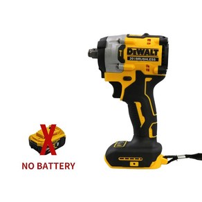 DEWALT 브러시리스 임팩트 렌치 리튬 배터리 하이 토크 충전식 20V 맥스 1/2 펄가다 전동 공구 DCF921