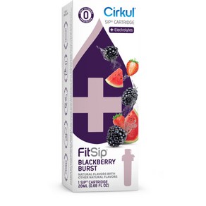 써큘 Cikul fitsip 블랙베리 버스트 카트리지 20ml x4, 4개