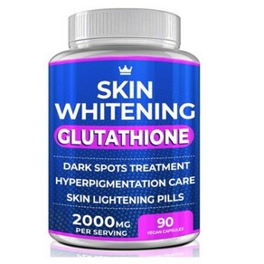 글루타치온 글루타티온 스킨 화이트닝 90캡슐 Glutathione Skin Whitening Pills 2000mg Nothen Cown Cosmetics, 90정, 1개