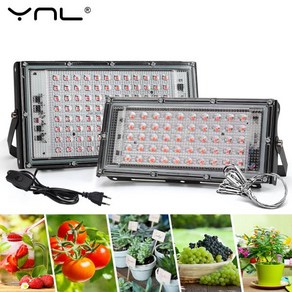 식물등 스탠드 풀스펙트럼 LED 성장 조명 피토 호환용 램프 AC 220V 50W 100W 150W EU 플러그 온실 수경 식물 재배용 조명, 01 Only Wie, 01 150W, 01 CHINA