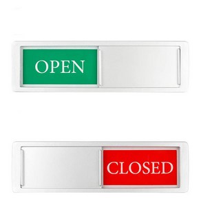 자석 부착식 OPEN CLOSED 표지판 영업중 안내판 오픈 클로즈 팻말