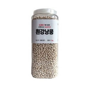 대한농산 통에담은 흰강낭콩, 2kg, 2개