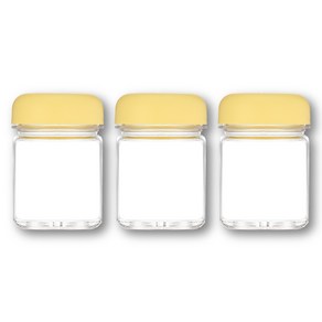 그로우민 국산 미니 트라이탄 무지 물병 마이보틀 3P, 옐로, 3개, 180ml