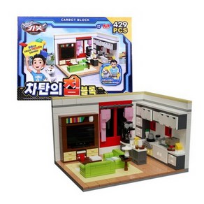 카봇 차탄의집 블록 카봇블록 429pcs 차탄 피규어 바둑이피규어 호팜, 1개