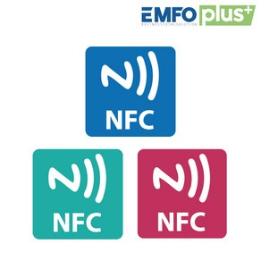 NFC태그-13.56Mhz-NFC스티커태그-NFC-NFC TAG NTAG213, 10개