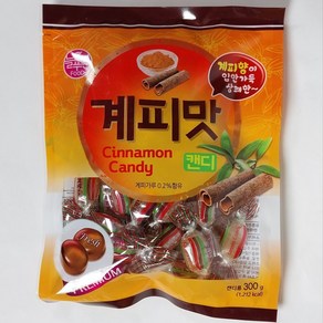 늘푸른식품 계피맛캔디 300g (무료배송), 3개