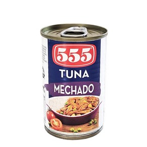 필리핀 555 튜나 메차도 참치 통조림 캔 155g / TUNA MECHADO HALAL