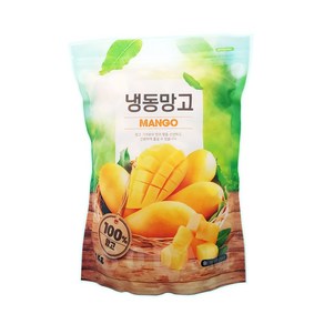 뉴뜨레 냉동망고 다이스 4kg (1kgx4팩 ) 베트남산 20mm컷 / 드라이아이스 포장, 1개, 4kg(1kgx4팩)