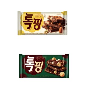 오리온 톡핑 아몬드 그래놀라 헤이즐럿 그래놀라 세트