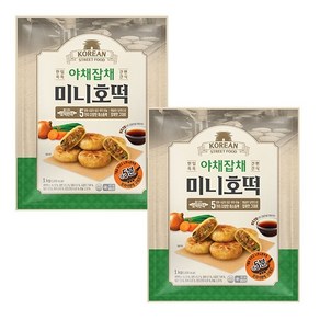 기타 화제의 남대문 명물 야채잡채 미니 호떡 1kg x 2개