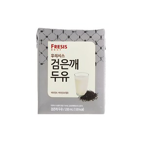 후레시스 검은깨 두유, 200ml, 48개