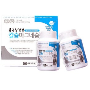 종근당건강 칼슘 마그네슘 비타민D 망간 600mg x 360정