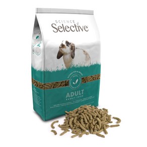 Supreme 슈프림펫 사이언스 셀렉티브 어덜트 래빗푸드 토끼사료 1.8kg Science Selective Adult Rabbit Food 4lbs