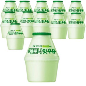 빙그레 메로나맛 우유 240ml 12개