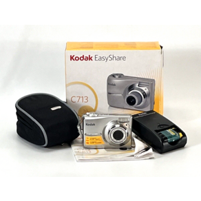 Kodak 코닥 이지쉐어 C713 디지털카메라 7MP 3X줌 포함 배터리 충전기 케이스-작업, 1개