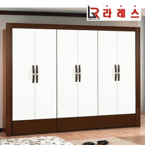 마인드 9자 옷장 웬지화이트, 정리장