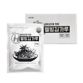 해농 웰빙 무조미 김가루, 500g, 4개