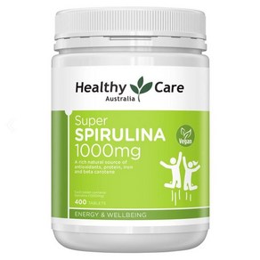 [헬시케어] 호주직구 슈퍼푸드 스피루리나 1000mg - 400정, 1개