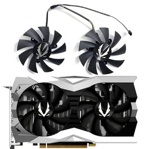 Zotac GeForce RTX 2060 2070 슈퍼 미니 비디오 카드 냉각 팬용 87MM GA92A2H 0.35A GTX 1660 1660Ti 그래픽 팬