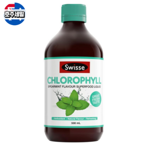 호주 스위스 Swisse 클로로필 엽록소 Chloophyll 스피어 민트맛 500ml, 1개