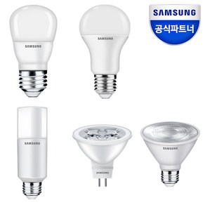 삼성전자 LED 전구 램프 삼파장 볼전구 전구색 주광색 주백색 3W 6W 8W 12W, MR16, 5W