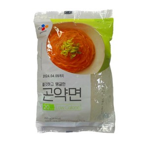 CJ씨푸드 쫄깃하고 탱글한 곤약면, 200g, 5개