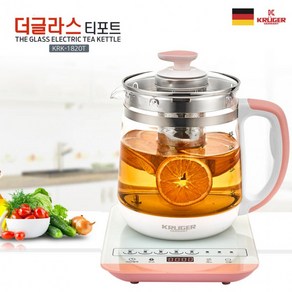 리빙센스1820T/1.8L 더글라스 2in1 티포트 내부스텐 티메이커 내열유리 전기 주전자, 상세페이지 참조