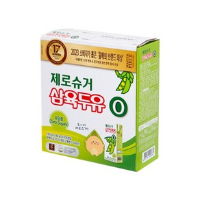 삼육식품 제로슈거 두유 190ml, 32개