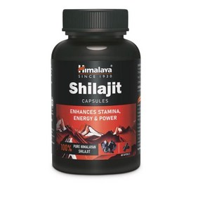 Himalaya Shilajit  100% Pue Himalayan Shilajit I 60 Capsules  Enhances Stamina Enegy and Powe, 1개