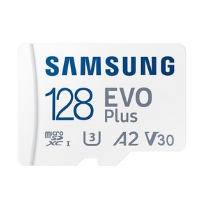 samsung 호환 Mico SD 카 EVO Plus 읽기 최대 130 메가바이트/초 SDXC 64GB A1 V10 128GB 256GB 512GB V30 UHS-III 메모리, 02 128GB, 02 128GB