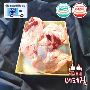 (당일출돼지) 영양만점 곡물 소도가니 도가니탕, 4kg, 1개