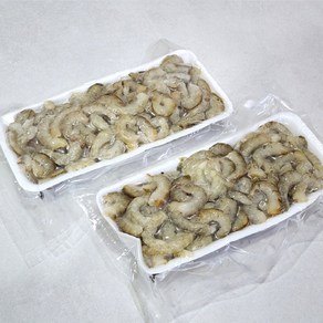 국내산 자연산 깐 중하새우 급냉 빙장포장 김장 꼬마새우 신토불이새우, 1박스, 500g+500g