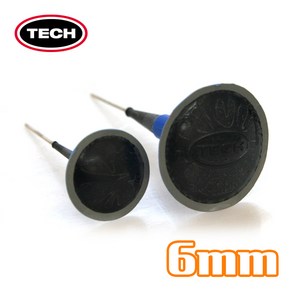 TECH 테크 버섯패치 6mm 14개입 250UL 타이어 펑크패치