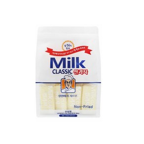 [호이살롱] 밀크 클래식 쌀과자 240g x 1봉 지퍼백포장 밀크과자, 1개