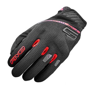 파이브 RS3 EVO AIRFLOW (Black/Red) 여름용 메쉬장갑, XL
