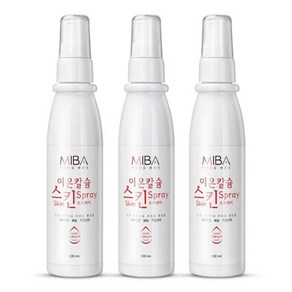 미바 이온칼슘 스킨 스프레이, 3개, 100ml