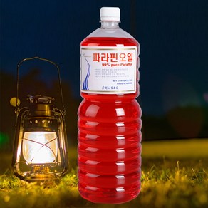 하나C&G 파라핀오일 빨강, 무향, 1.8L, 1개