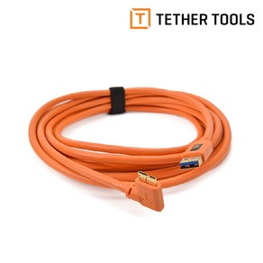 테더툴스 [정품] TetherPro USB 3.0 SuperSpeed Micro-B Right Angle Cable 촬영보조-기타