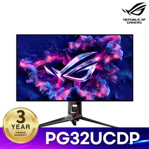 ASUS ROG SWIFT OLED PG32UCDP 4K 32인치 게이밍모니터, 32인치게이밍모니터, 81cm