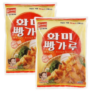 백앤 화미 빵가루, 500g, 6개