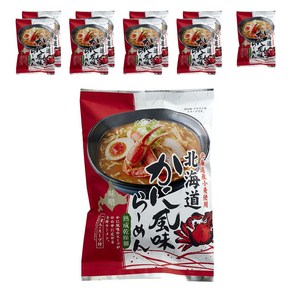 Menshou 홋카이도 게 맛 미소 라멘 90g, 10개