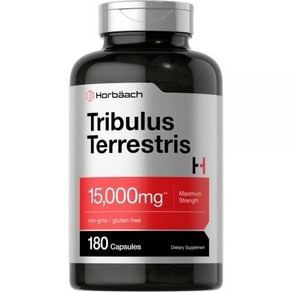 Hobaach Tibulus Teestis 호르바흐 트리뷸러스 테레스트리스 15000mg 180캡슐, 2개, 180정