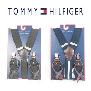 Tommy Hilfiger 타미힐피거 서스펜더 멜빵 61X009 블랙 네이비