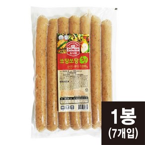 도나우 쏘당 쏘당 청양고추 1kg(150gx7개입) 당면소시지 [코리아타임스퀘어], 1개, 150g