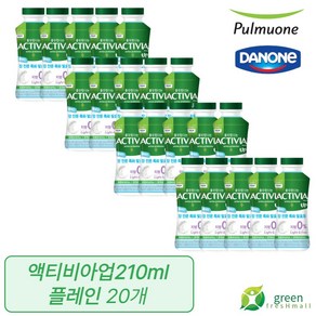 풀무원다논 마시는 액티비아 업 플레인, 210ml, 20개