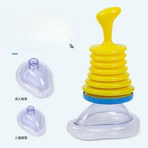 팝몰 2Piece Choking Rescue Emegency Fo And Device, 1개