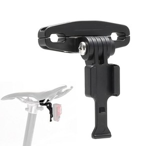 Cygolite Sadle Rail Mount - 하이퍼샷 & 핫샷 시리즈 테일 라이트용 자전거 안장 아래 설치 덜 어수선한 외관 – 컴팩트하고 내구성 대부분의 안장 검은색에