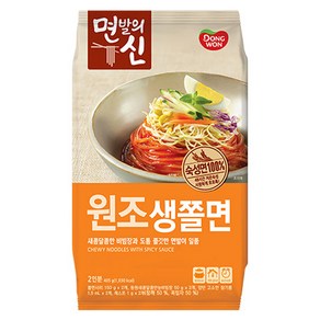 동원 면발의신 원조 생쫄면, 3개, 405g