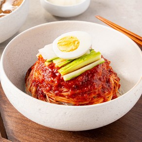 [소몽푸드] 함흥냉면 밀키트 2인분 1세트, 비빔냉면 1세트(2인분), 1.2kg, 1개
